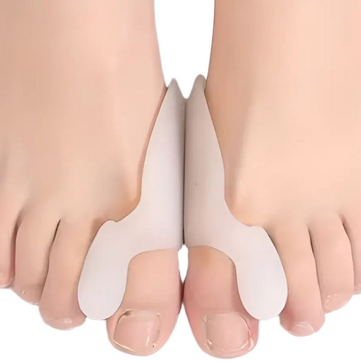 린델 11 실리콘 엄지 발가락 링 교정기 좌우 2SET4P