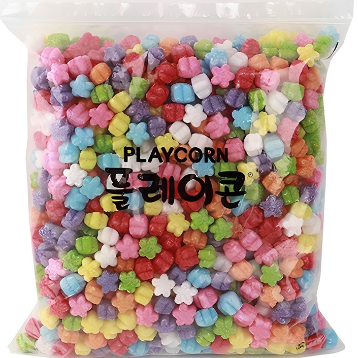 플레이콘 꽃모양 만들기재료 리필 800p 세트 플레이콘 꽃모양 만들기재료 리필 800p 세트