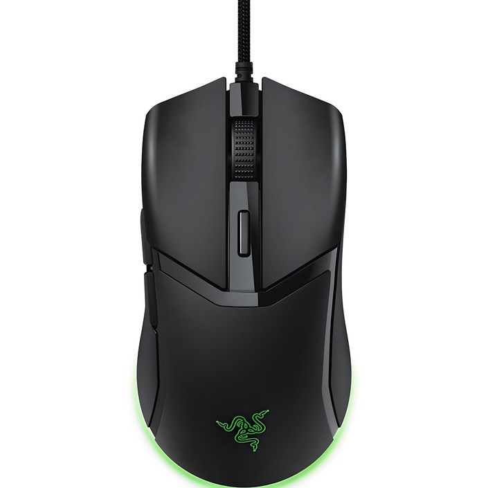 레이저 Cobra 유선 마우스, RZ010465, 블랙