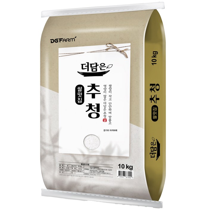 더담은 경기미 추청 아끼바레 쌀 특등급