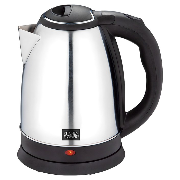 키친플라워 초고속 가열 스텐 304 알파전기주전자 1.8L