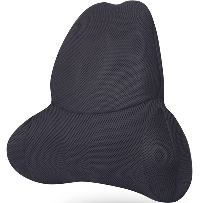 베네폼 허리업 등쿠션 허리쿠션, 블랙