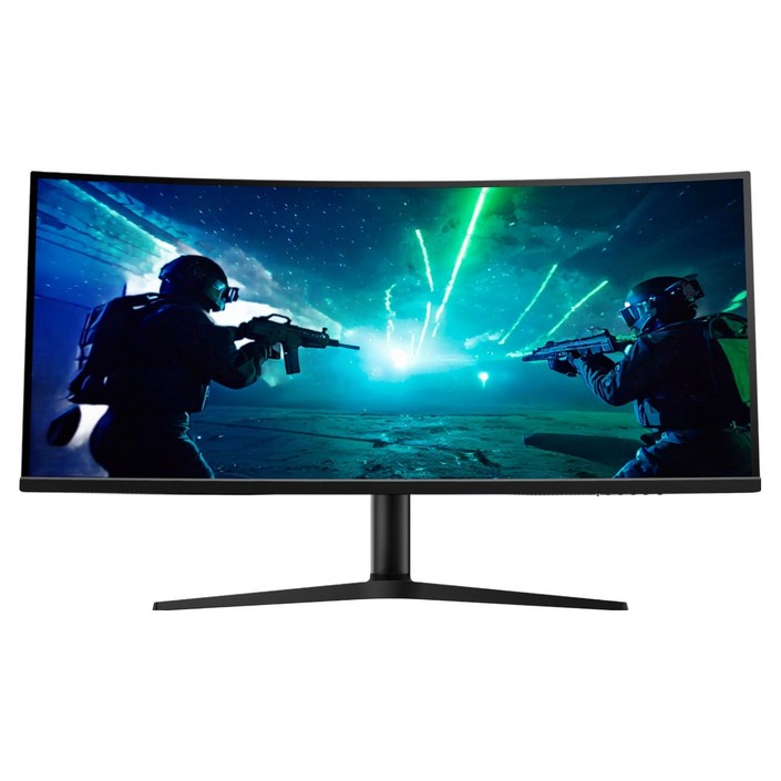 앱코 WQHD 프라임 나노IPS HDR 무결점 게이밍 커브드 모니터