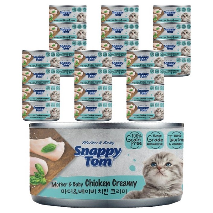 스내피톰 고양이 마더 앤 베이비 사료 치킨 크리미