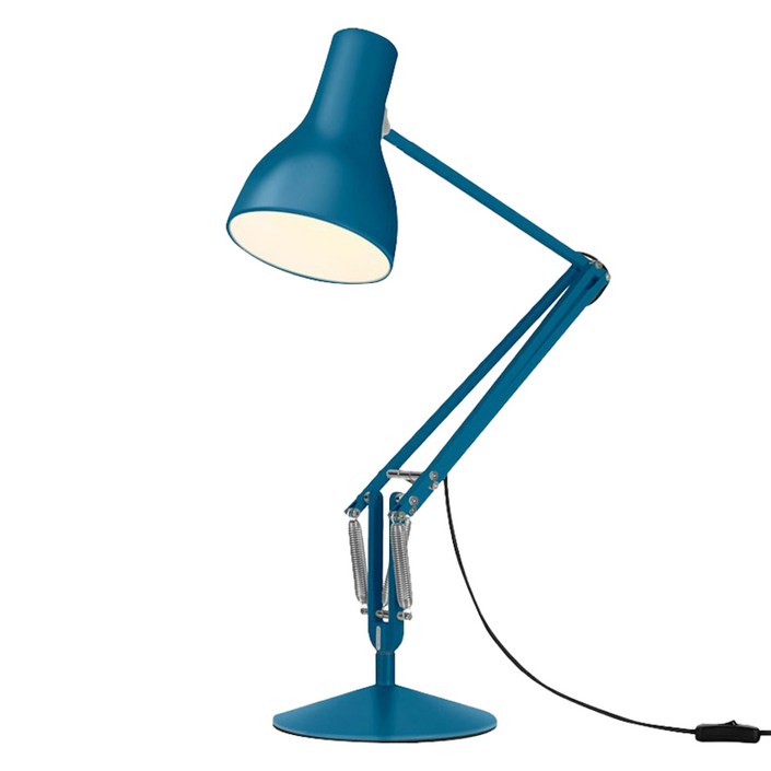 앵글포이즈 타입 75TM 데스크 램프, Howell Saxon Blue