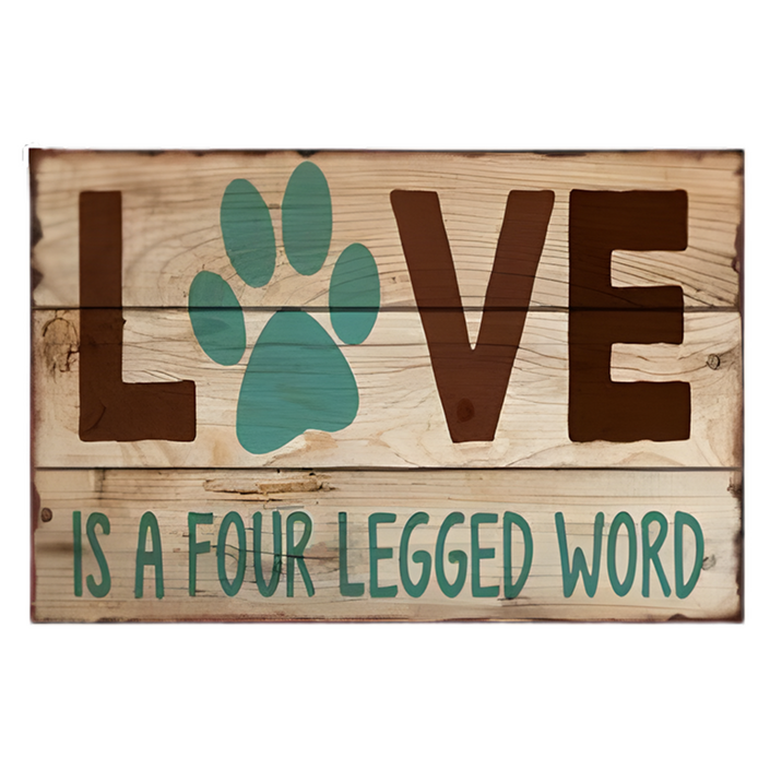 올프리즘 빈티지 원목 페인팅 벽걸이 액자