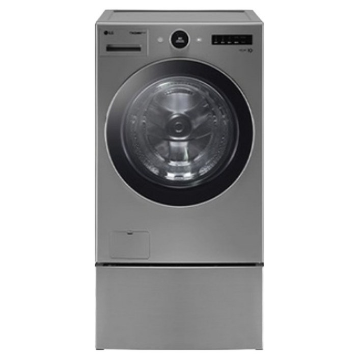 LG 트롬 오브제컬렉션 트윈워시 드럼세탁기 23kg+ 미니워시 4kg 모던 스테인리스 방문설치