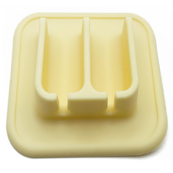 디엔오 실리콘 무타공 벽면 부착 칫솔 걸이