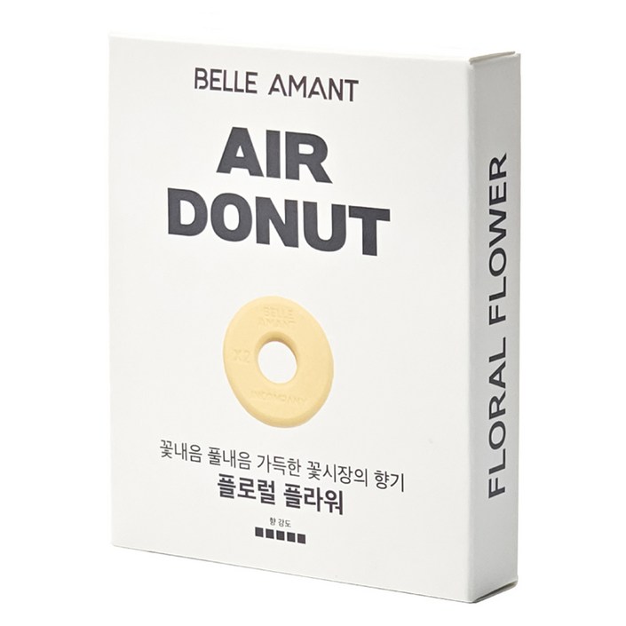 벨르아망 에어도넛 차량용 방향제 리필