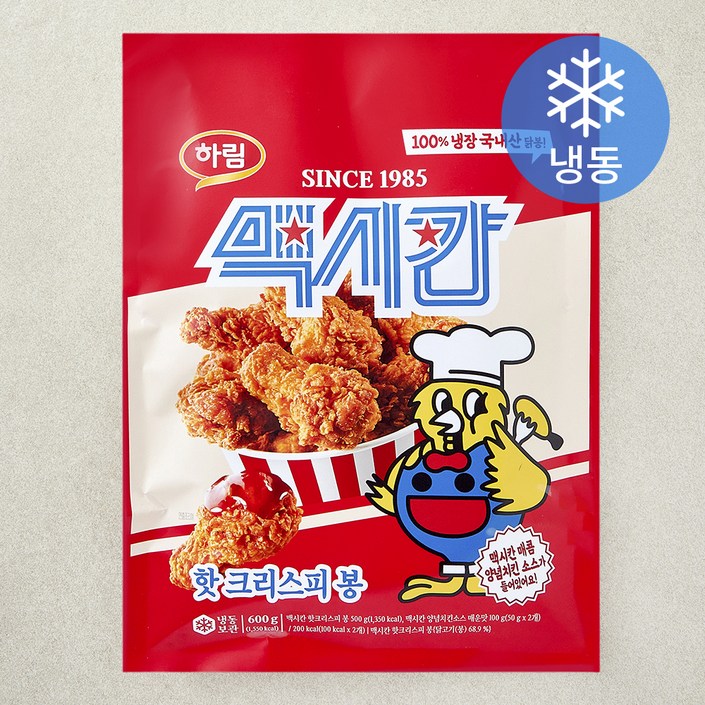 로켓프레시 맥시칸 핫크리스피 봉 냉동, 600g, 1개