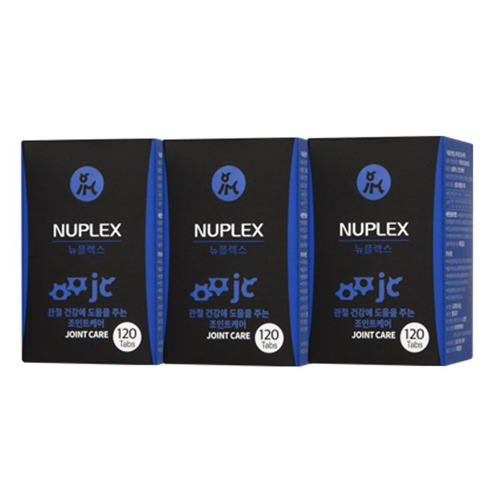 아이앤지메딕스 반려동물 뉴플렉스 영양제, 120정, 뼈관절강화, 3개