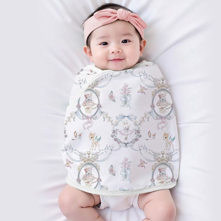 신생아용 스와들 순면 속싸개 S 06개월