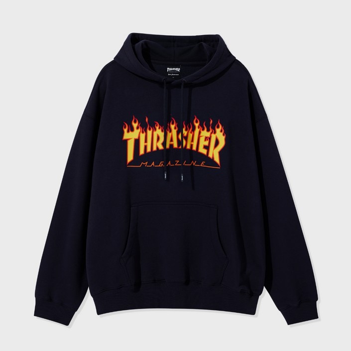 트레셔 플레임 로고 후디 TR2403HD02