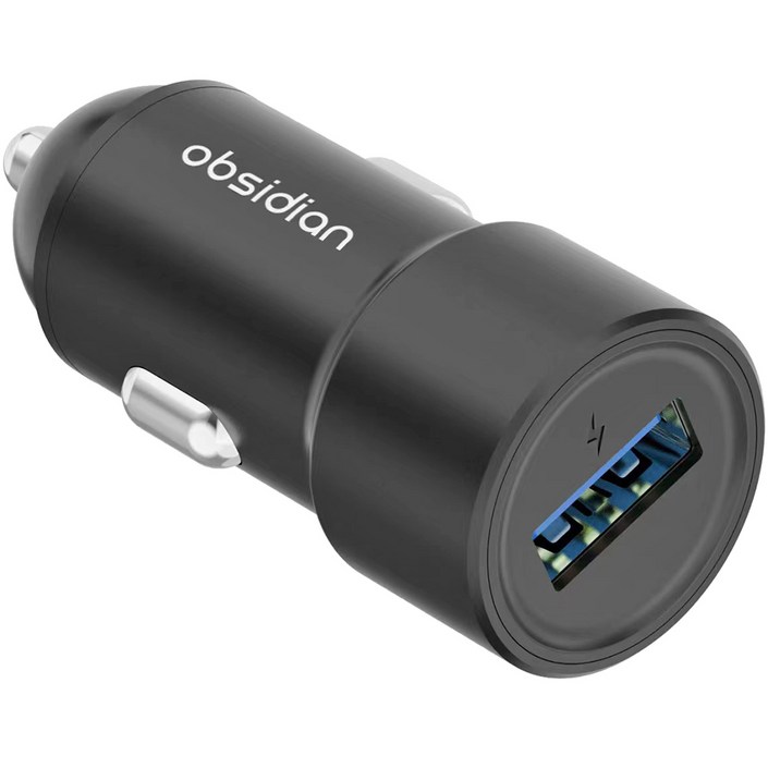 옵시디언 차량용 시거잭 USB 충전기