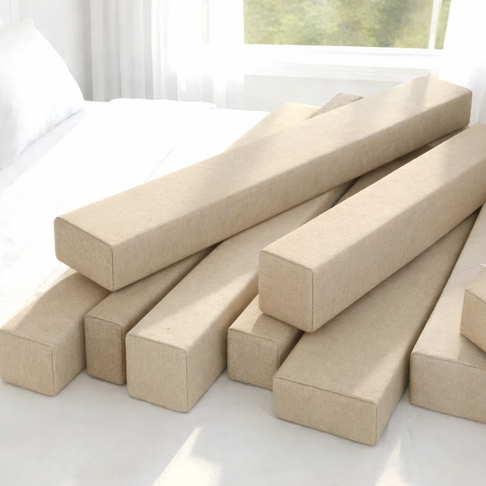 룸잇 침대틈새쿠션 틈새막이 침대사이 200cm, 베이지