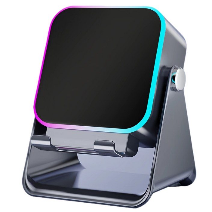 KBKXOZ 4 in 1스마트 센서 스피커  휴대폰 거치대 일체형  블루투스 스피커  지원하다USB휴대폰 충전  RGB 라이트