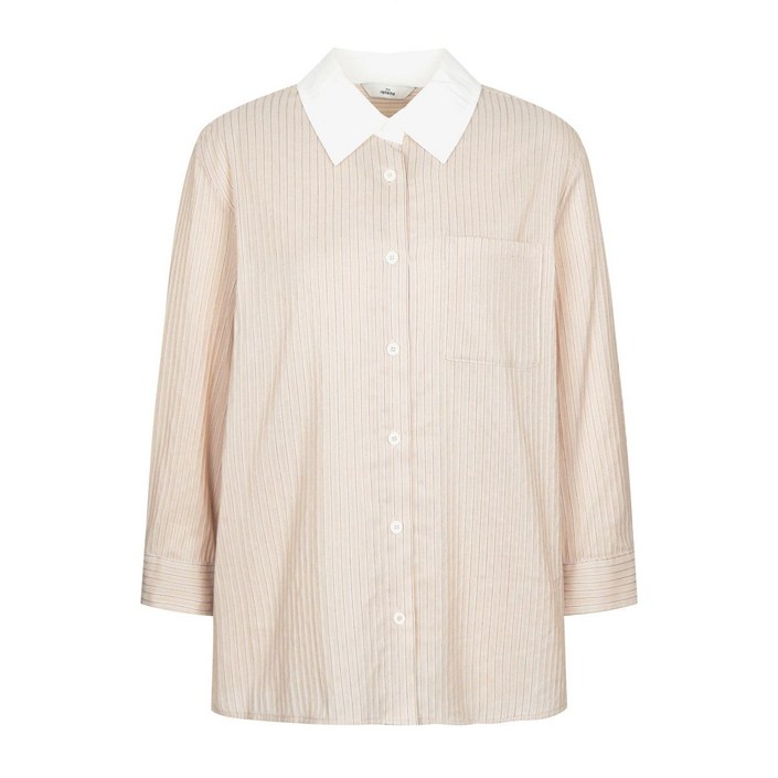 레노마레이디 클래릭카라 스트라이프 셔츠 R2F31WST020