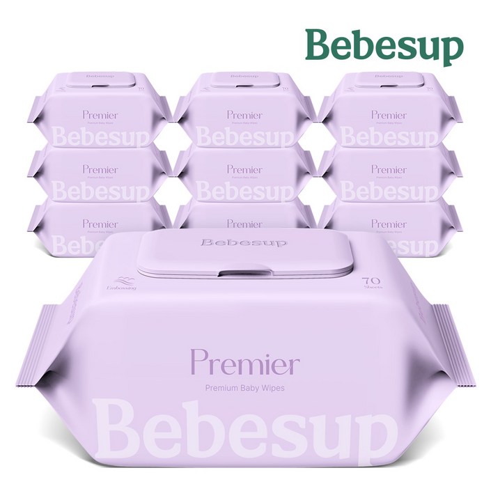 베베숲 프리미어 물티슈 캡형