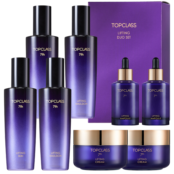 참존 탑클래스 리프팅 듀오 세트 8종스킨2에멀젼2앰플2크림2, 1세트