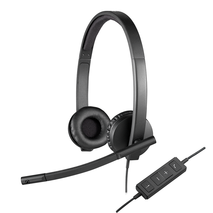 로지텍코리아 H570e 유선 스테레오 헤드셋경량 헤드셋USB헤드셋노이즈캔슬링화상통화화상회의비즈니스 헤드셋회의용 헤드셋헤드폰, LOGITECH H570e STEREO