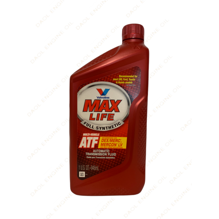 발보린 맥스라이프 ATF 946ML, 머콘LV, 국산/일본/미국차용, 100%합성미션오일