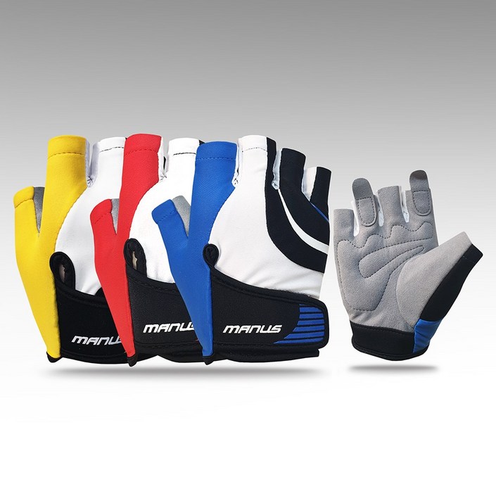 마누스 아동용 반장갑스포츠장갑자전거장갑 인라인 라이딩 손보호  어린이장갑