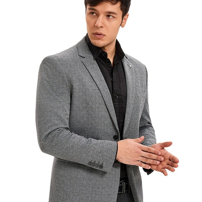 해럴드폴 남성용 슬림핏 캐쥬얼 정장