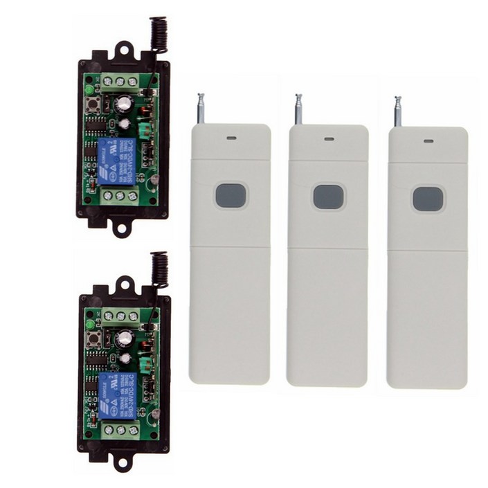 3000M 장거리 DC 9V 12V 24V 1 CH 1CH RF 무선 원격 제어 LED 조명 스위치 시스템, 315433 MHz, 송신기  수신기