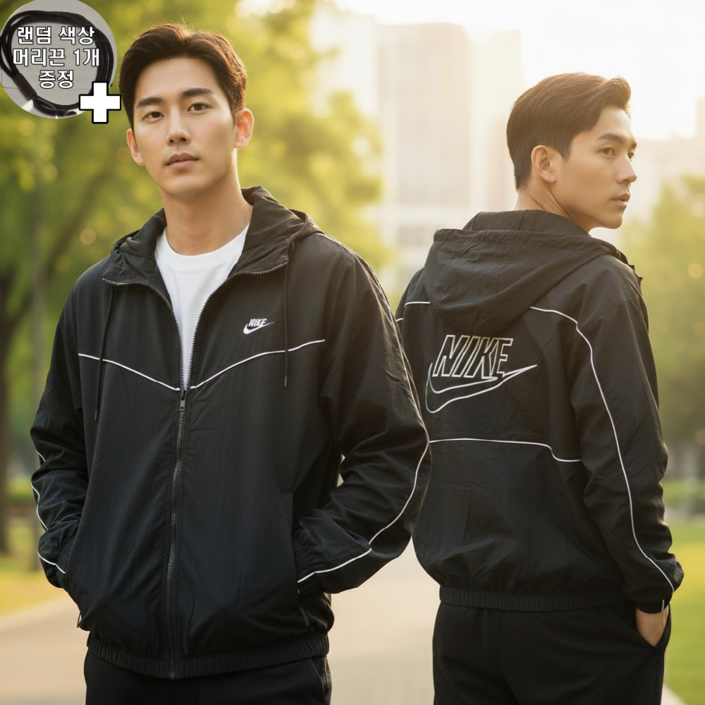 국내매장판 나이키클럽 후드 바람막이 간절기 SP920 자켓