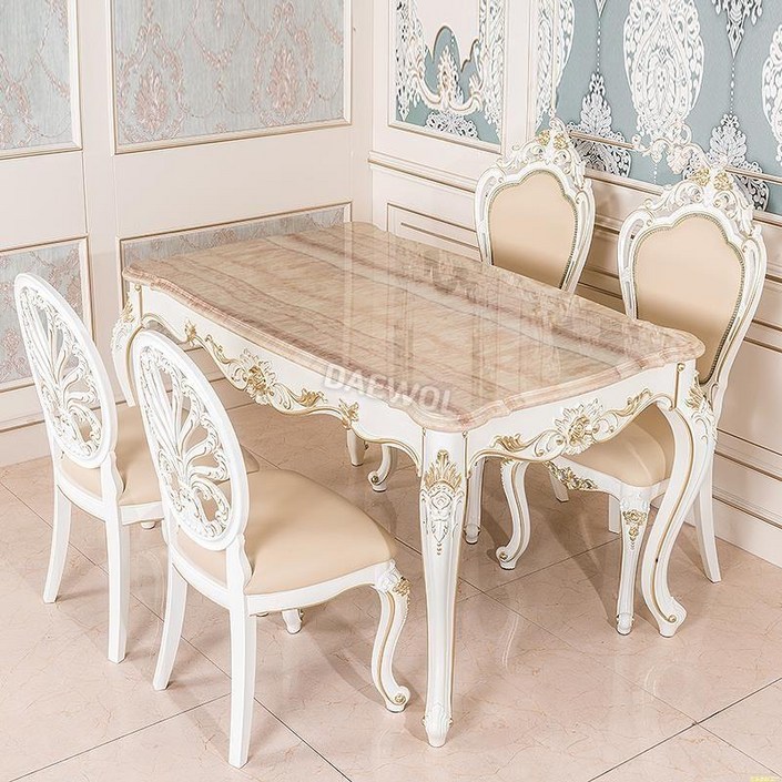 엔틱 식탁 테이블 패밀리 거실 주방 다이닝 인테리어