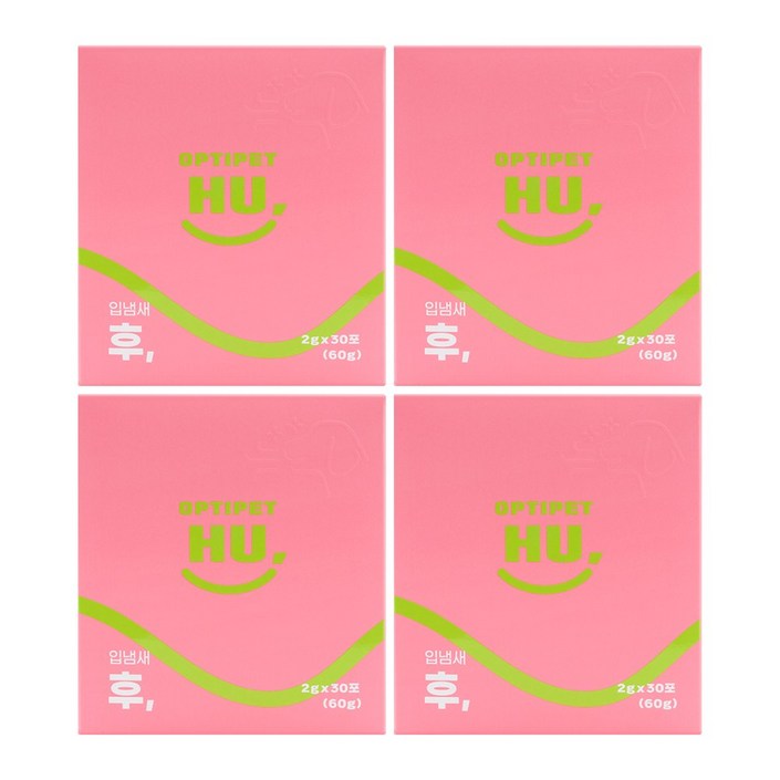 옵티펫 반려동물 영양제, 30회분, 구강/치석관리, 4개