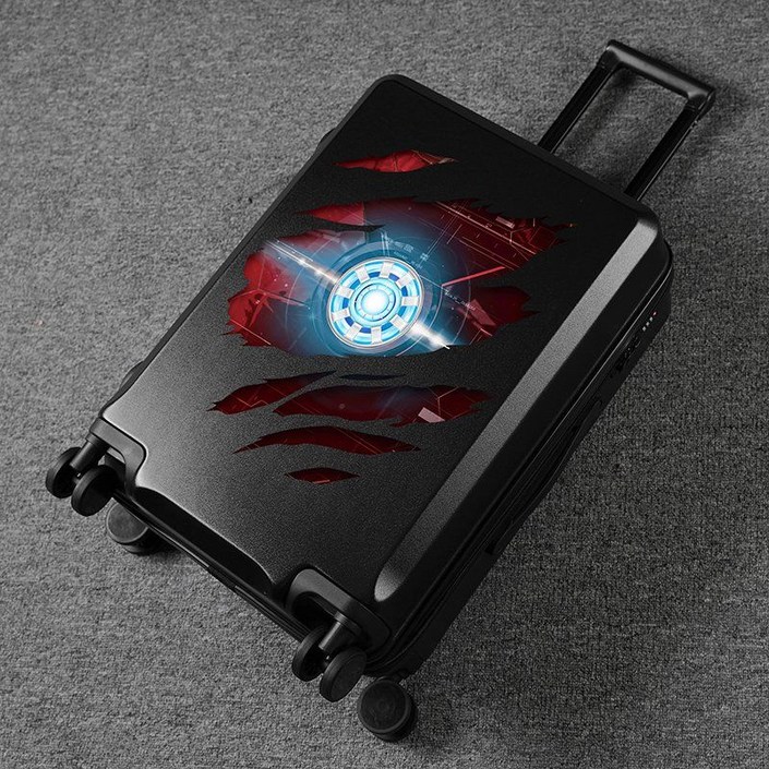 오마플 캐릭터 여행캐리어 아이언맨 별 특별한가방