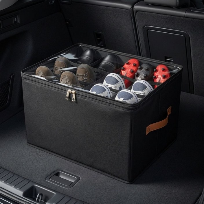 리젬톤 차량용 신발장 신발 보관함 트렁크 신발 수납함