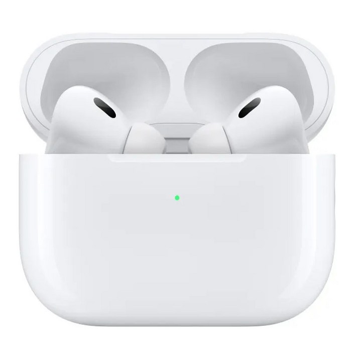 Apple 에어팟 프로 2세대 화이트 케이스 노이즈 스타일캔슬링 무선 블루투스 이어폰 MTJV3KHA, 화이트, shgssxUSBC