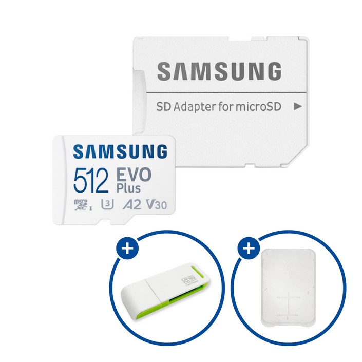 삼성전자 공식인증 정품 마이크로SD카드 EVO PLUS MBMC64SAKR SD카드 케이스 및 이엘 연두 카드 리더기 USB2.0 2in1, 1개 삼성전자 공식인증 정품 마이크로SD카드 EVO PLUS MBMC64SAKR SD카드 케이스 및 이엘 연두 카드 리더기 USB2.0 2in1, 1개