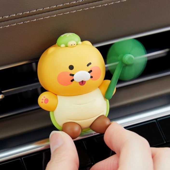 카카오프렌즈 춘식이 행운만땅 거북이 차량용 방향제