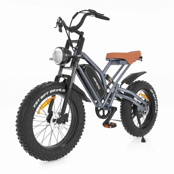 20인치 x 4.0 전기 자전거 성인용 750W 무브러시 모터 장착 48V 14Ah 탈착식 배터리 탑재