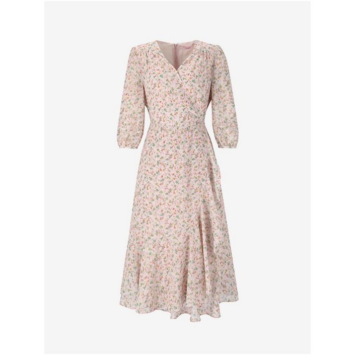 숲 플로럴 쉬폰 원피스 SZ4OP35