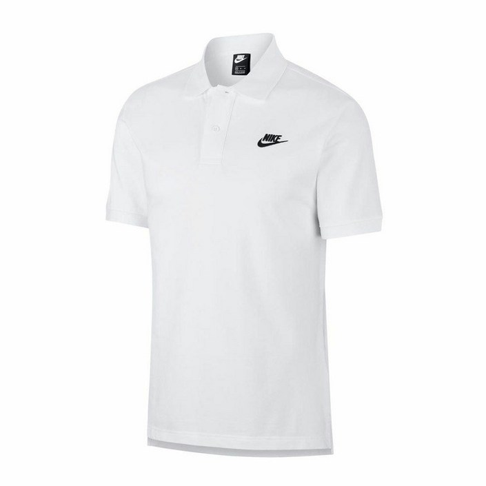 나이키 남성 NSW CE 매치업 카라 반팔티셔츠 CJ4456-100 화이트