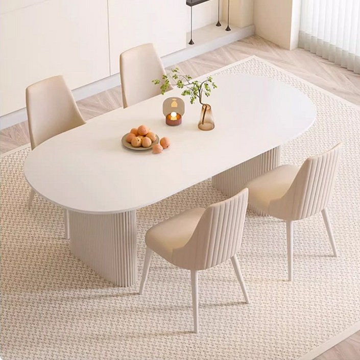 포프아르 모던한 식탁 테이블 4인용 6인용 세라믹 식탁의자 포세린 테이블 1200 1400 1600 슬레이트 6인 4인 고급