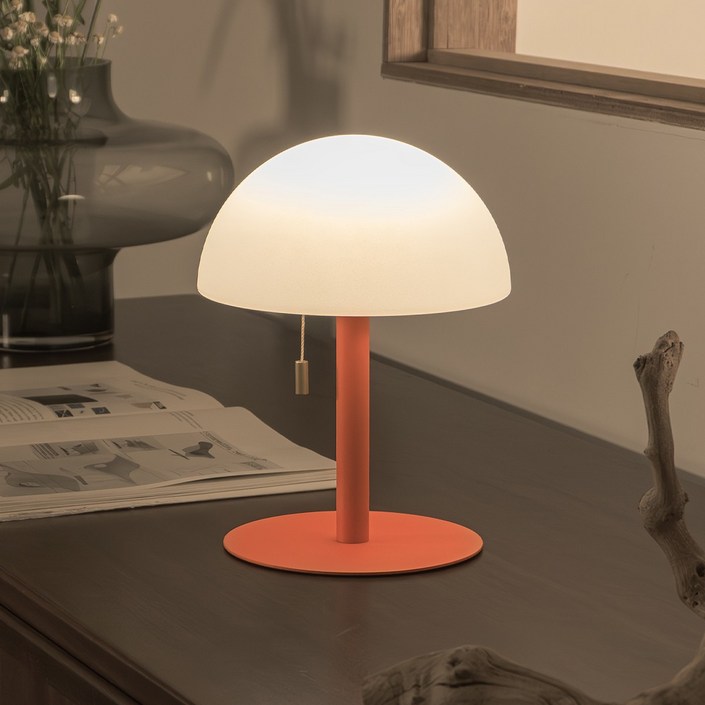 레톤 무드웨이 포터블 램프 무선 조명 단스탠드, 오렌지