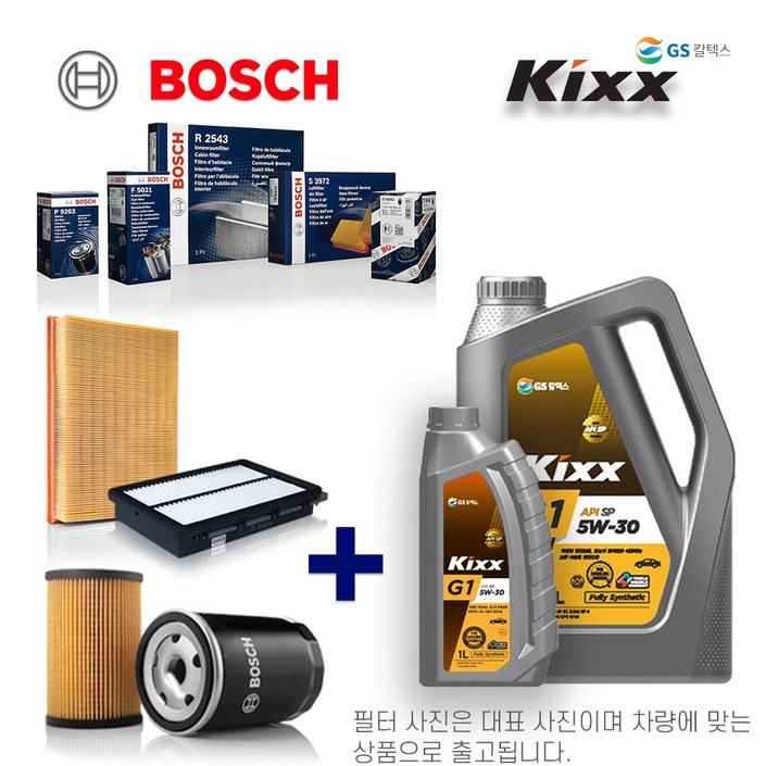 뉴 QM6 2.0 LPG 21년식 이후 킥스합성유보쉬필터 세트, 1개