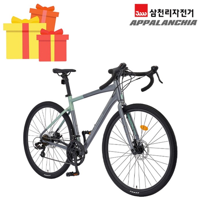 삼천리 완조립 2024 아팔란치아 700C G14 14단 청소년 성인 입문용 알루미늄 그래블 로드 사이클 자전거, 24년형다크실버라이트카키, 1개, 상세 설명 참조 삼천리 완조립 2024 아팔란치아 700C G14 14단 청소년 성인 입문용 알루미늄 그래블 로드 사이클 자전거, 24년형다크실버라이트카키, 1개, 상세 설명 참조