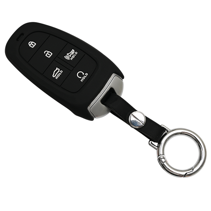 현대 넥쏘 더뉴 그랜저 소나타 DN8 호환 자동차 실리콘 스마트키 차키 케이스 키홀더