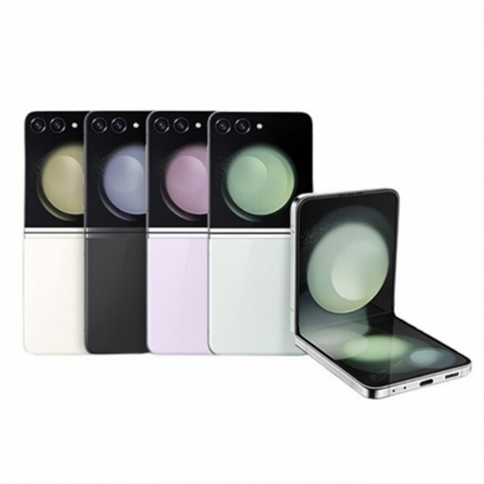 삼성전자 갤럭시 Z 플립5 512GB SMF731 공기계 중고폰 리퍼폰, 크림, 512GB