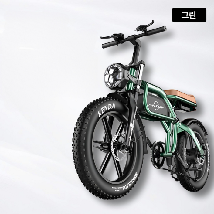 쥬드 신형 전기 자토바이 전기자전거 750w 자토바이크, 그린, 알루미늄 합금