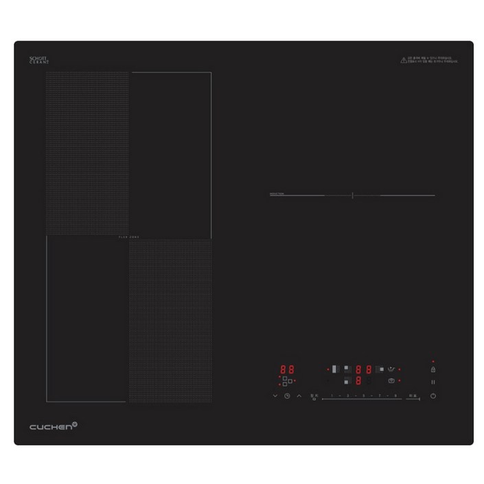 쿠첸 프리미엄 인덕션 3구 CENIF3A0NBA 플렉스존 빌트인 전기레인지 쿡탑, 빌트인, CENIF3A0NBA