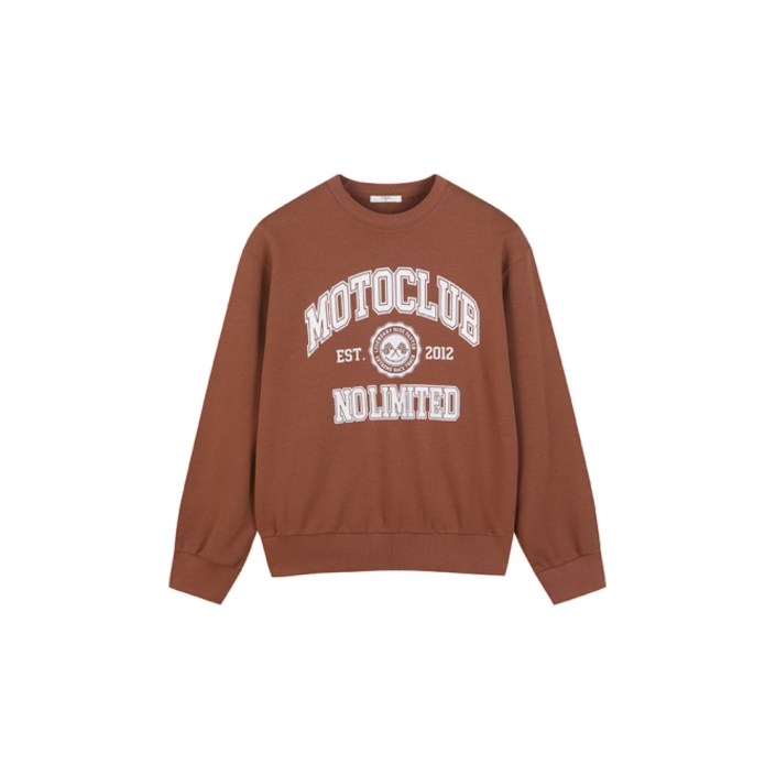 탑텐 공용 테리 그래픽 스웨트셔츠MSE1TR3902 MSE1TR3902