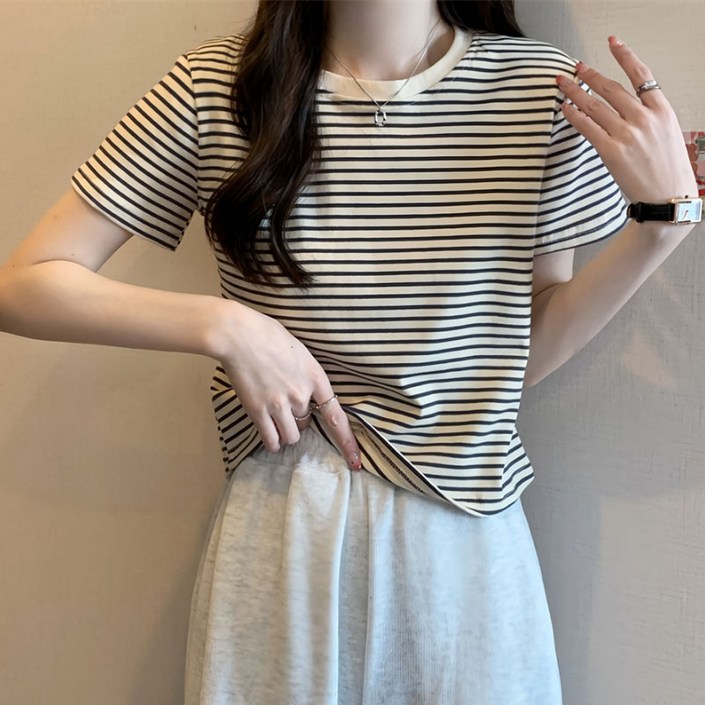 애띠앙 꾸안꾸 티셔츠 7종 여성 반팔티 여름 나시