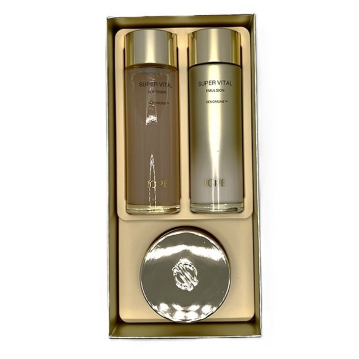 아이오페 슈퍼바이탈 시그니처 기초 화장품 3종  견본 5종 세트